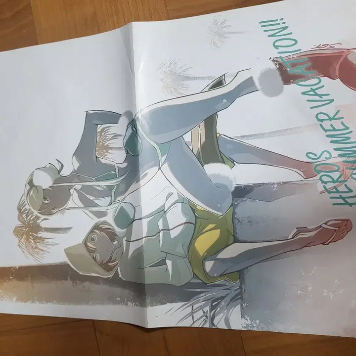 [BUNJANG] Black Rock Shooter / Hero Man Double-Sided Poster / 블랙록슈터/히어로맨 양면 포스터