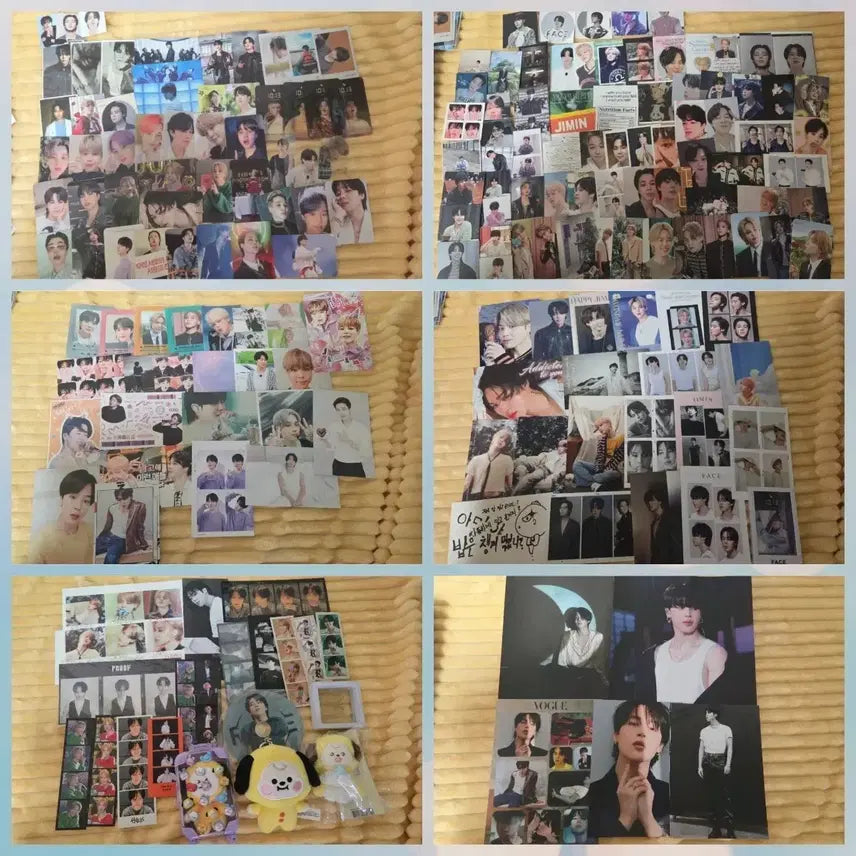 [BUNJANG] BTS Jimin Bundle Set Fan-made Goods / 방탄소년단 지민 비공굿 일괄