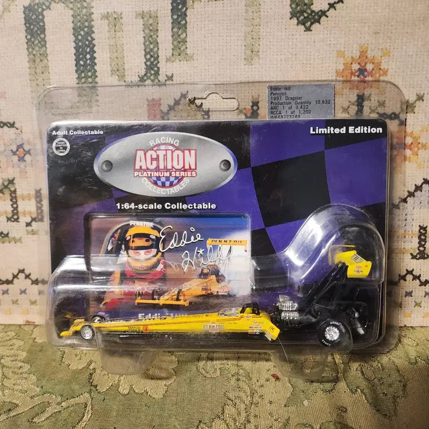 [BUNJANG] 1997 Eddie Hill Pennzoil NHRA Top Fuel Dragster 1:64 Scale Limited Edition Diecast / 1997 에디 힐(Eddie Hill) 펜조일(Pennzoil) NHRA 탑 퓨얼 드래그스터(Top Fuel Dragster)
