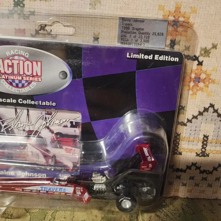 [BUNJANG] 1996 Blaine Johnson Travers Dragster Limited Edition Diecast / 1996 블레인 존슨(Blaine Johnson) 트래버스(Travers) 드래그스터&