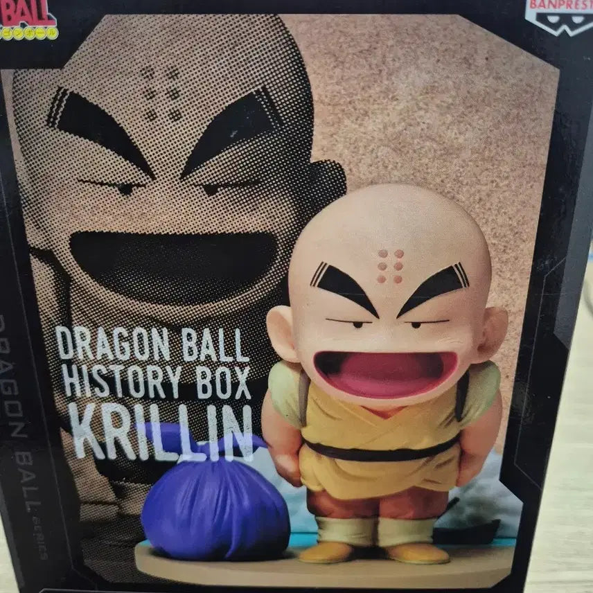 [BUNJANG] Dragon Ball History Box Krillin Figure (Sealed) / (미개봉/택포3) 드래곤볼 히스토리 박스 크리링 금고양이