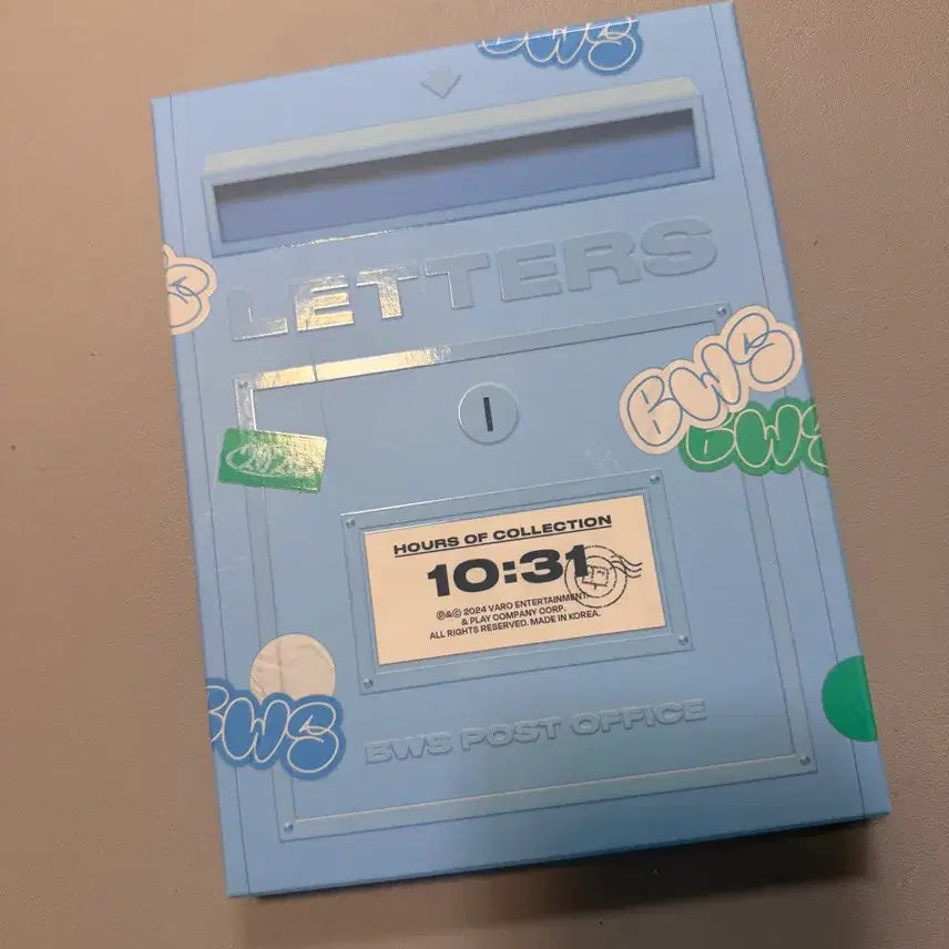 [BUNJANG] Byeon Woo Seok BWS Post Office Summer Letter Photocard Holder / 변우석 BWS POST OFFICE 굿즈