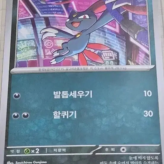 [BUNJANG] Pokemon Card Stufful &amp; Bewear / 포켓몬 카드 포푸니, 포푸니라 [10%할인]