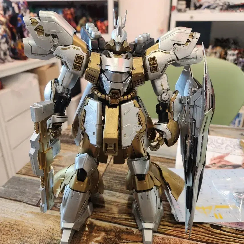 [BUNJANG] MG Sazabi Gundam Painted Runner Assembly Model / MG 사자비 건담 런너 도색후 조립