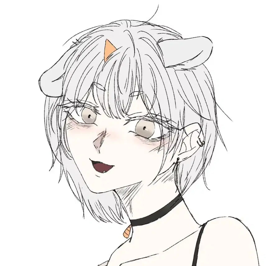 [BUNJANG] Black and White Bust Commission (Male/Female Characters) / 남캐/여캐 흑백/간단 컬러/ 흉상 커미션 (낙퀄)