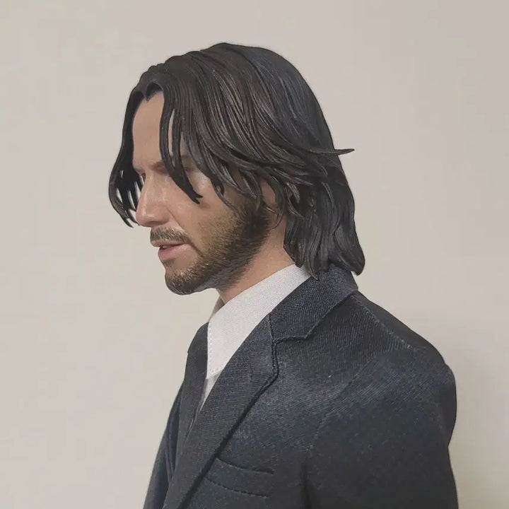 [BUNJANG] Hot Toys John Wick 4 Head, Topo Suit Body, Magnetic Shoes &amp; Stand Set / 핫토이 존윅4 정품헤드 + 토포정장.바디 +토포 자석구두 +자석받침대