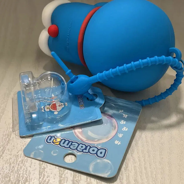[BUNJANG] Authentic Doraemon 12cm Inflatable Balloon Gum Silicone Keychain Figure / 정품 BIG 도라에몽 부풀어오르는 비눗방울 / 풍선 껌 실리콘 12cm 피규어 키링