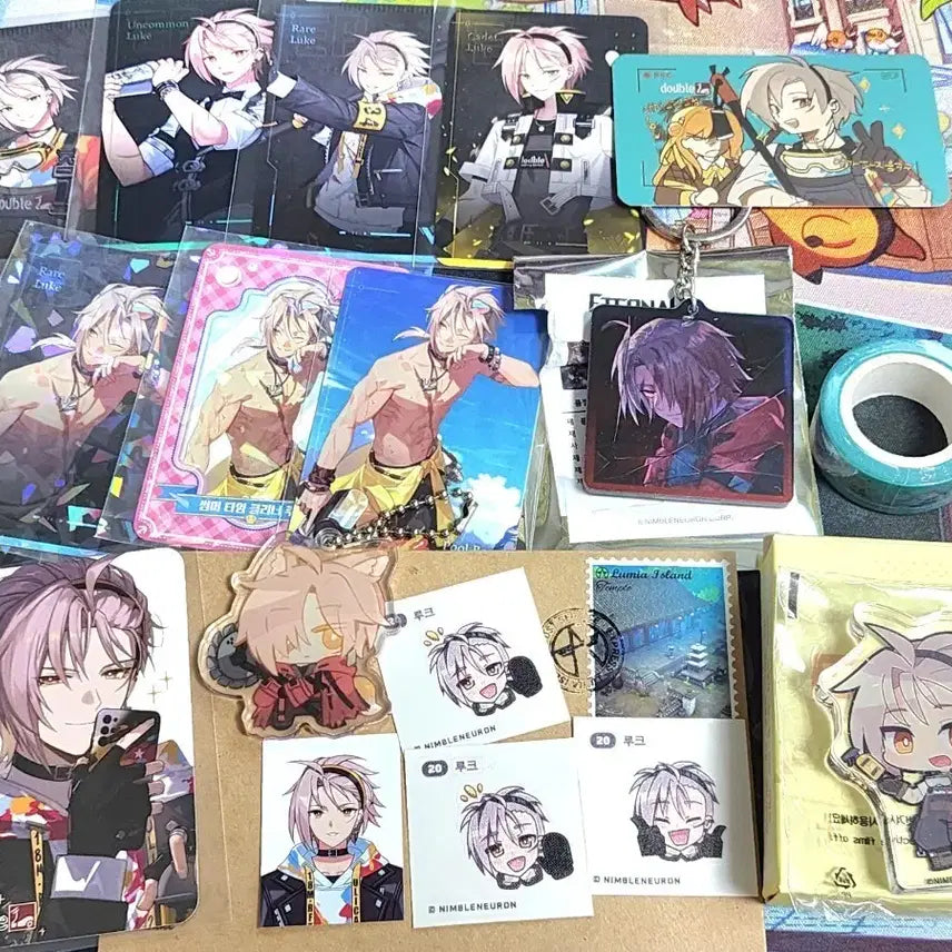 [BUNJANG] Eternal Return Luke Bundle Set Mini-Picks / 이터널리턴 루크 굿즈 일괄 판매 미니픽