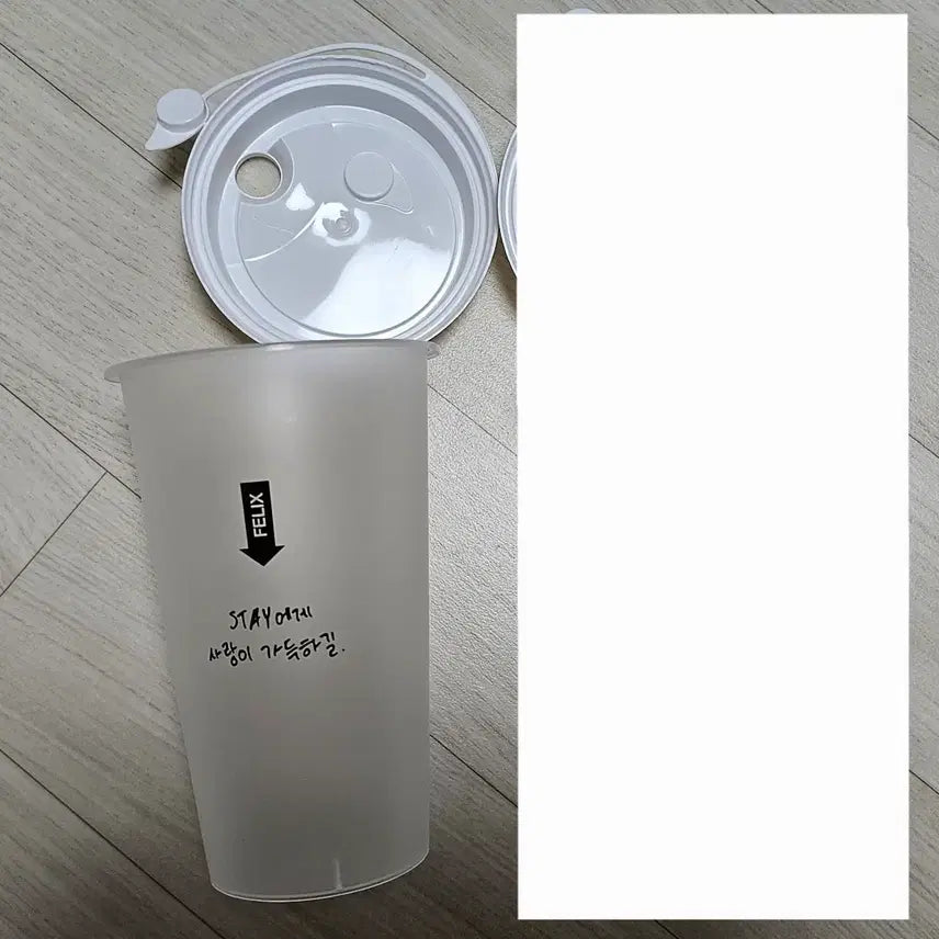 [BUNJANG] Stray Kids Felix Reusable Cup / 스트레이키즈 스키즈 팝업 필릭스 리유저블컵