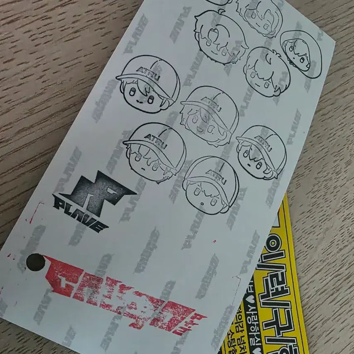 [BUNJANG] PLAVE The Hyundai Pop-up Exclusive Entry Ticket Sticker Stamp Set / 플레이브 칼파투 더현대 팝업 입장 특전 티켓 스티커 스탬프