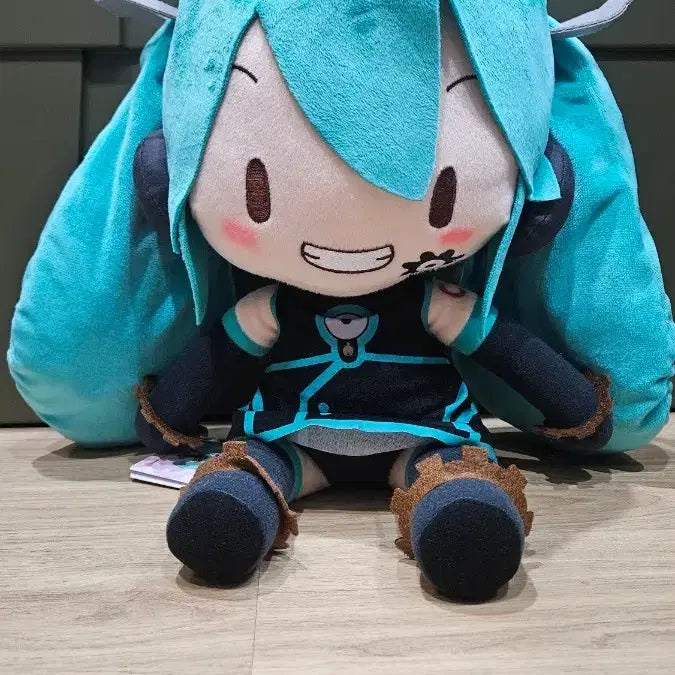 [BUNJANG] Hatsune Miku Fuwa Pu chi LL Wag-a-mama Factory Manager Plush / 하츠네 미쿠 후와푸치 LL 와가마마 공장장 봉제인형