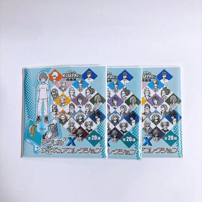 [BUNJANG] My Hero Academia Art Exhibition Acrylic x Figure Collection Bundle Set - Iida, Yaoyorozu, Jiro / 히로아카 원화전 아크릴 X 피규어 컬렉션 - 이이다, 야오모모, 지로 일괄