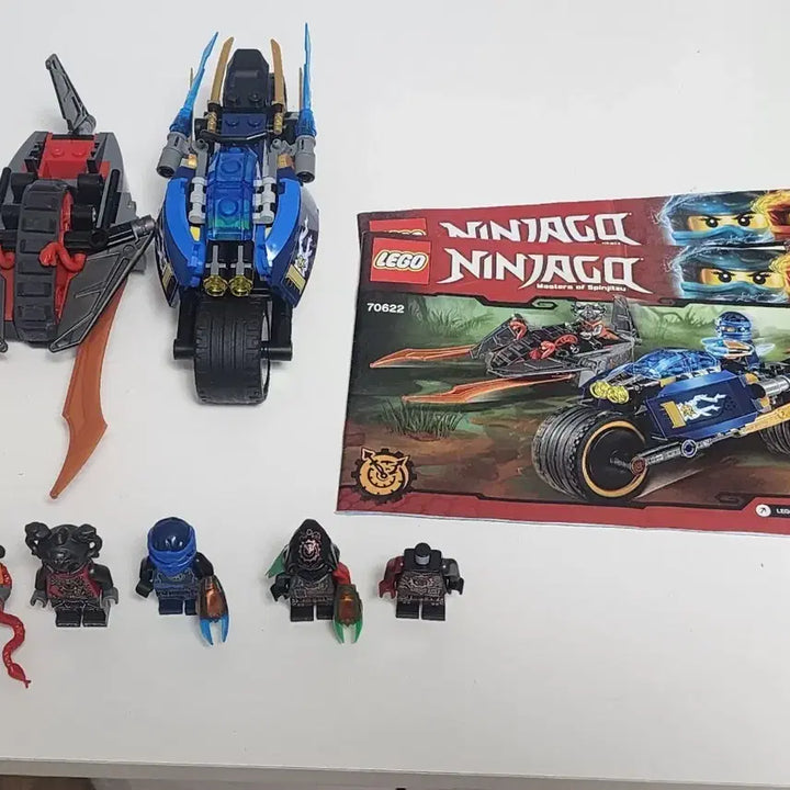 [BUNJANG] LEGO 70622 Ninjago Spinner Bike Set with Krus Cape Accessory / 레고 70622+크럭스등