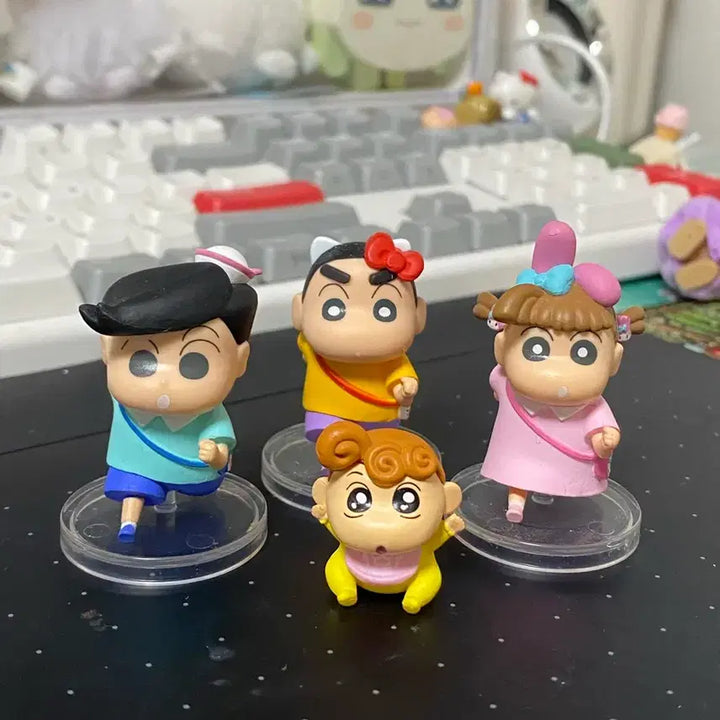 [BUNJANG] Crayon Shin-chan Figure Bundle Set (Official) / 짱구 피규어 일괄 정품