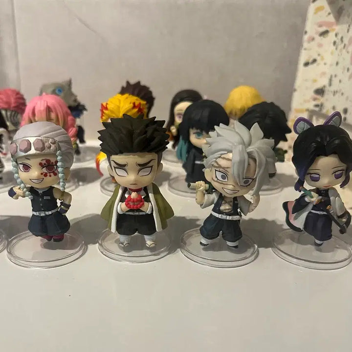 [BUNJANG] Bandai Demon Slayer Premium Gacha Figures - Nine Hashira - Complete Set / 초희귀 반다이 정품)귀멸의 칼날 프리미엄 가챠 피규어 아홉(9)주 기둥 일괄 판매