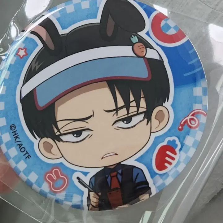 [BUNJANG] Attack on Titan Levi Diner Badge SD / 진격의거인 리바이 다이너 뱃지 SD