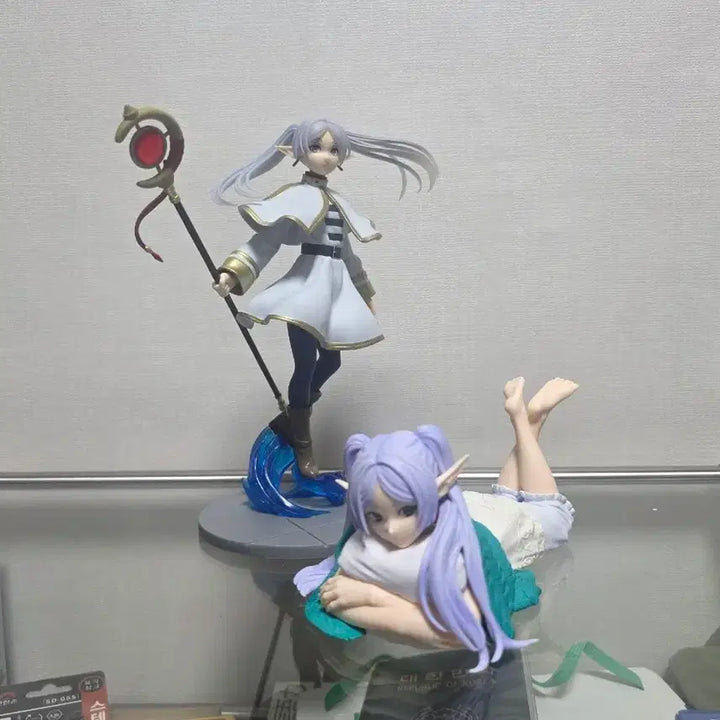 [BUNJANG] Frieren Figure Set (2 Types) / [박스있음] 프리렌 피규어 2종 세트