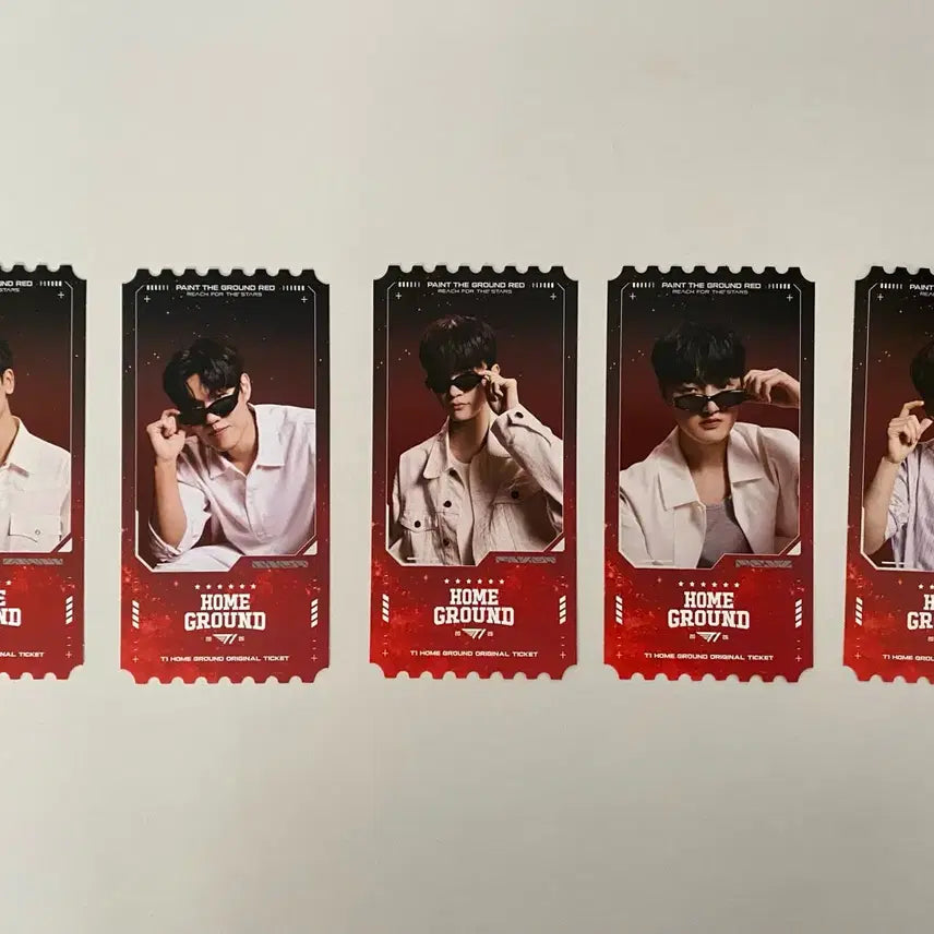 [BUNJANG] T1 Homeground Day 1 Original Ticket Set with Autographed Player Letter / T1 홈그라운드 1일차 특전 오리지널 티켓 세트 선수 자필 편지 T1 homeground 티원 홈그 특전 스페셜 관객 특전 티켓