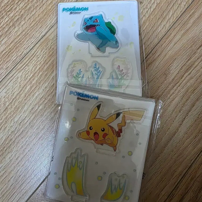 [BUNJANG] Pokemon My Stand Acrylic Standee Pikachu Bulbasaur Bundle Set / [일괄] 포켓몬스터 마이스탠드 아크릴스탠드 피카츄 이상해씨