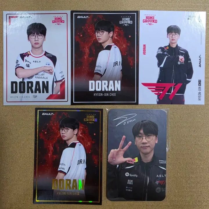 [BUNJANG] T1 Faker Homeground Bault Photocard / T1 홈그 도란 Bault 포카.베켐3주년 포카