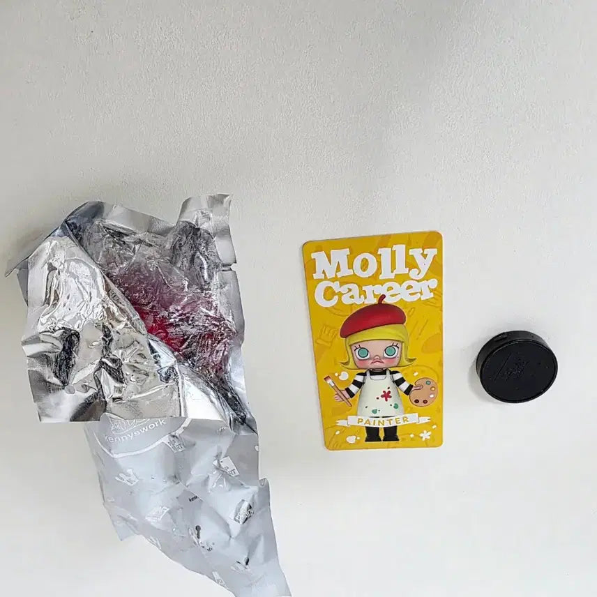 [BUNJANG] Molly Occupational Series Artist Figure (Sealed) / 사탕봉지 미개봉>>몰리 직업 시리즈 화가 피규어