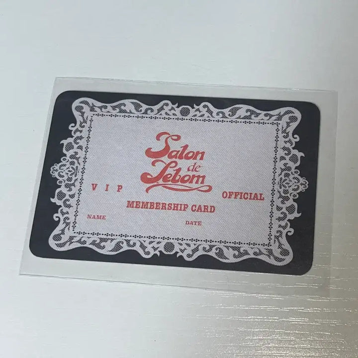 [BUNJANG] Le Bom Cafe Salon de Bom Family Relation Certificate Admission POB Photocard / 레봄 카페 살롱드르봉 가족간계증명서 입장 특전 포카