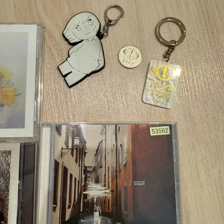 [BUNJANG] Yorushika CD Set with Keyrings and Coin / 요루시카 CD + 굿즈 (키링, 동전)