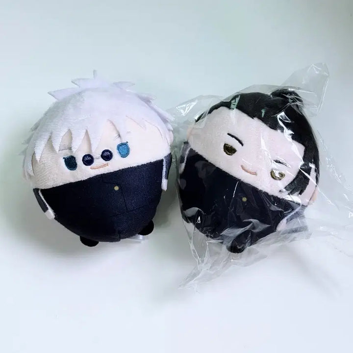 [BUNJANG] Jujutsu Kaisen Fuwacororin Vol. 4 Kaigyoku Gyokusetu Classic Ver. Set - Satoru Gojo + Suguru Geto / 주술회전 후와코로링 4탄 회옥옥절 고전버전 - 고죠 사토루 + 게토 스구루