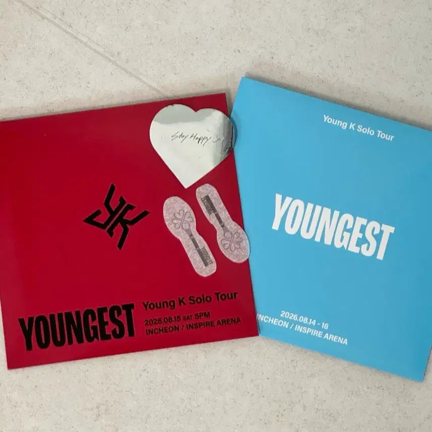 [BUNJANG] Young K Middle Concert Admission Gift + Made Zone + Confetti / 택포)영케이 솔콘 중콘 입장기프트+마데존+컨페티