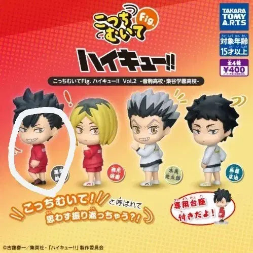 [BUNJANG] Haikyuu!! Turn Back Time Vol. 2 Gacha Tetsuro Kuroo Figure / 하이큐 뒤돌아봐요 2탄 가챠 쿠로오 테츠로 판매