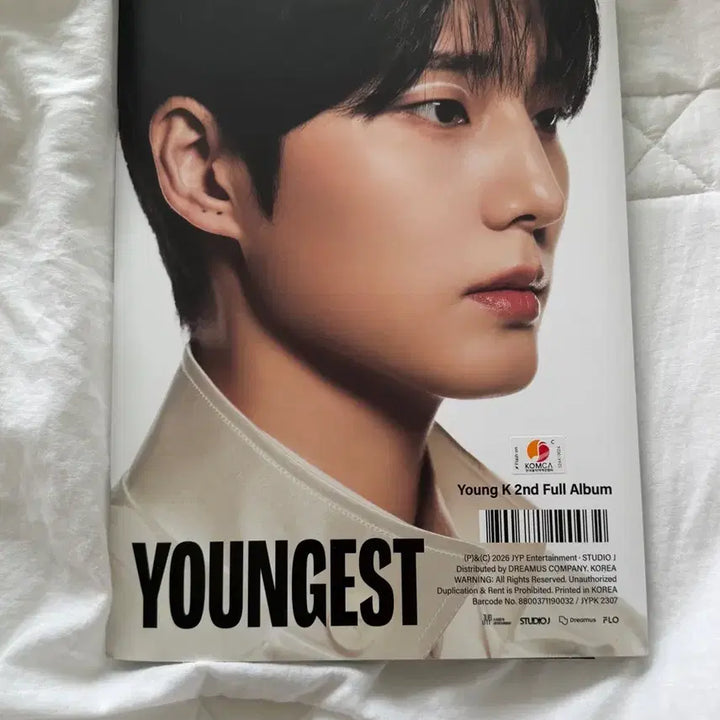 [BUNJANG] DAY6 Young K YOUNGEST Album Photobook (CD Not Included) / 영케이 - YOUNGEST(사진 속 구성 only)