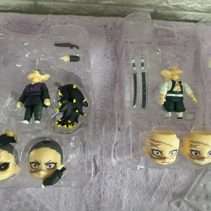 [BUNJANG] Demon Slayer Sanemi Genya Nendoroid Parts Bundle Set / 귀멸의 칼날 피규어 사네미 겐야 넨도 파츠 일괄