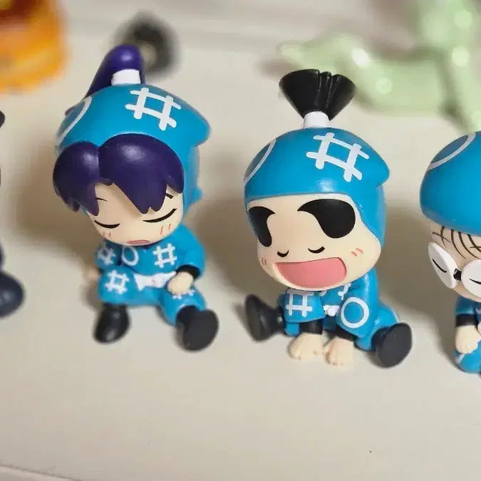 [BUNJANG] Nintama Nintama Rantaro Set Ran-Kiri-Shin Shoulder Strap Figures / 닌타마 피규어 풀셋 도이 란키리신 어깨큥