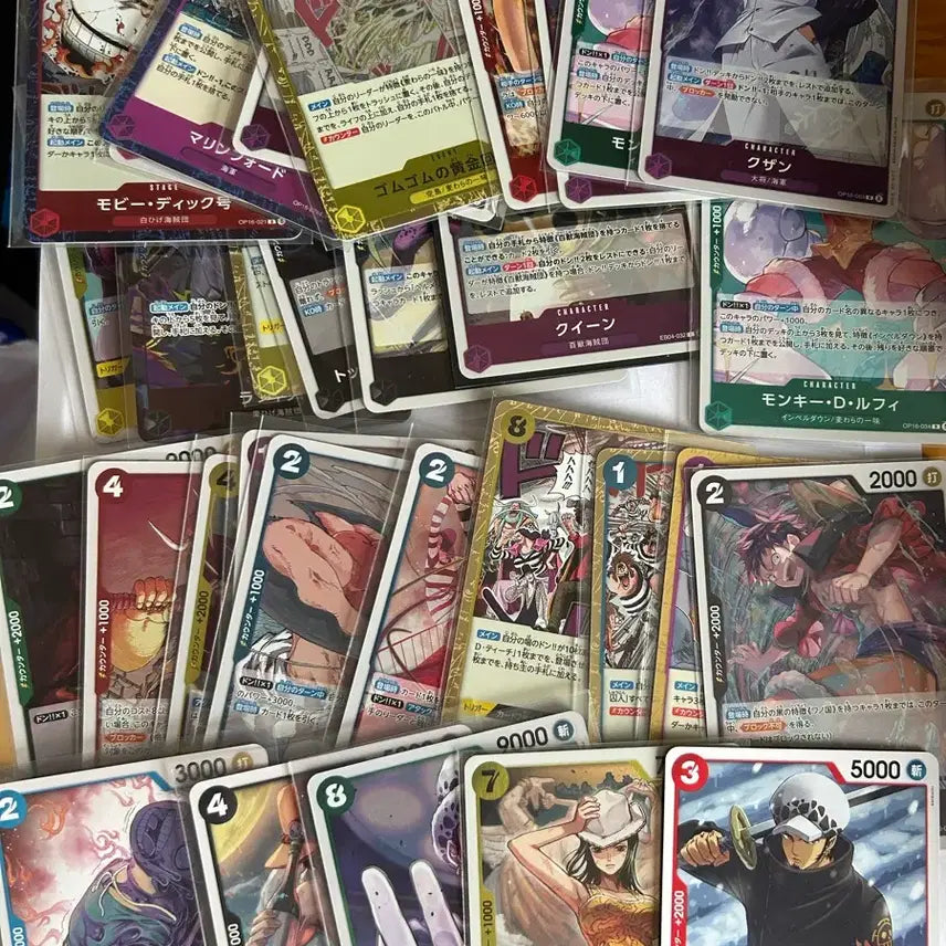 [BUNJANG] One Piece Japanese Cards Bundle / 원피스카드 일판 다수 팝니다