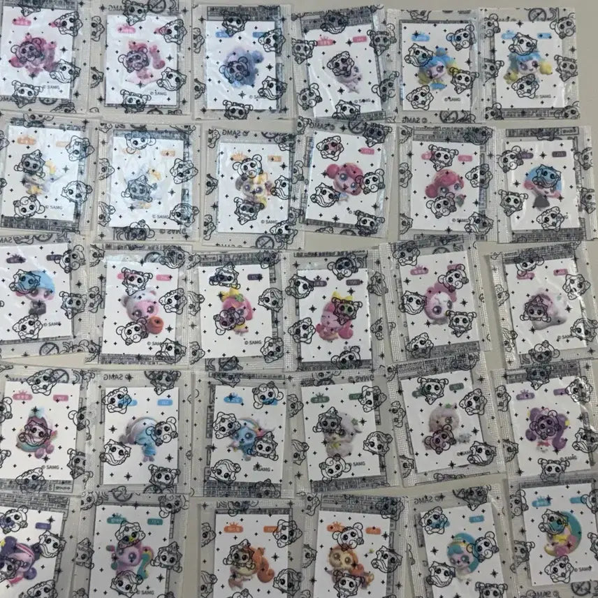 [BUNJANG] Tini-ping Sticker Collection 30 Types Bundle Set / 티니핑 띠부씰 30종 일괄