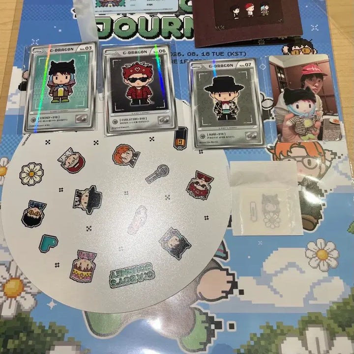[BUNJANG] G-Dragon Popup Membership POB Poster Set / 지드래곤 팝업 멤버십 특전