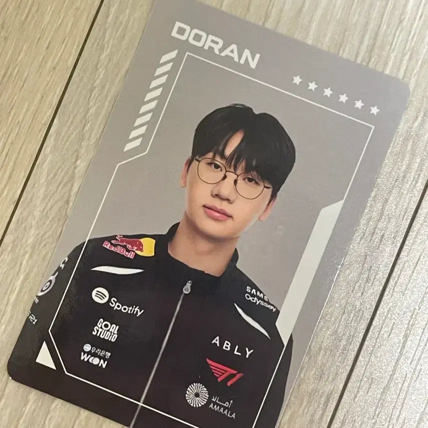 [BUNJANG] T1 Homegrown Membership Scratch Photocard Doran / T1 티원 홈그 멤버십 스크래치 포토카드 도란