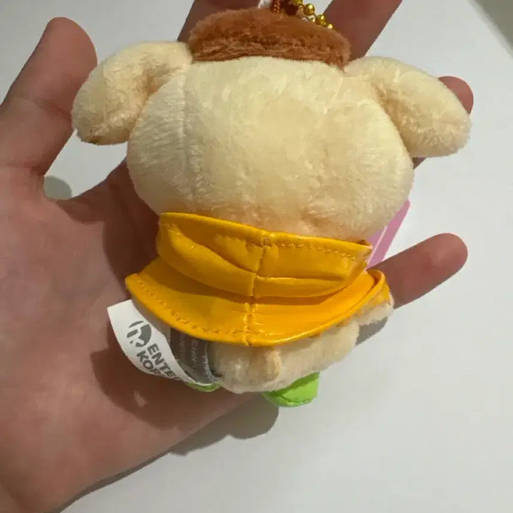 [BUNJANG] Sanrio Pompompurin Raincoat Doll / 산리오 폼폼푸린 우비인형