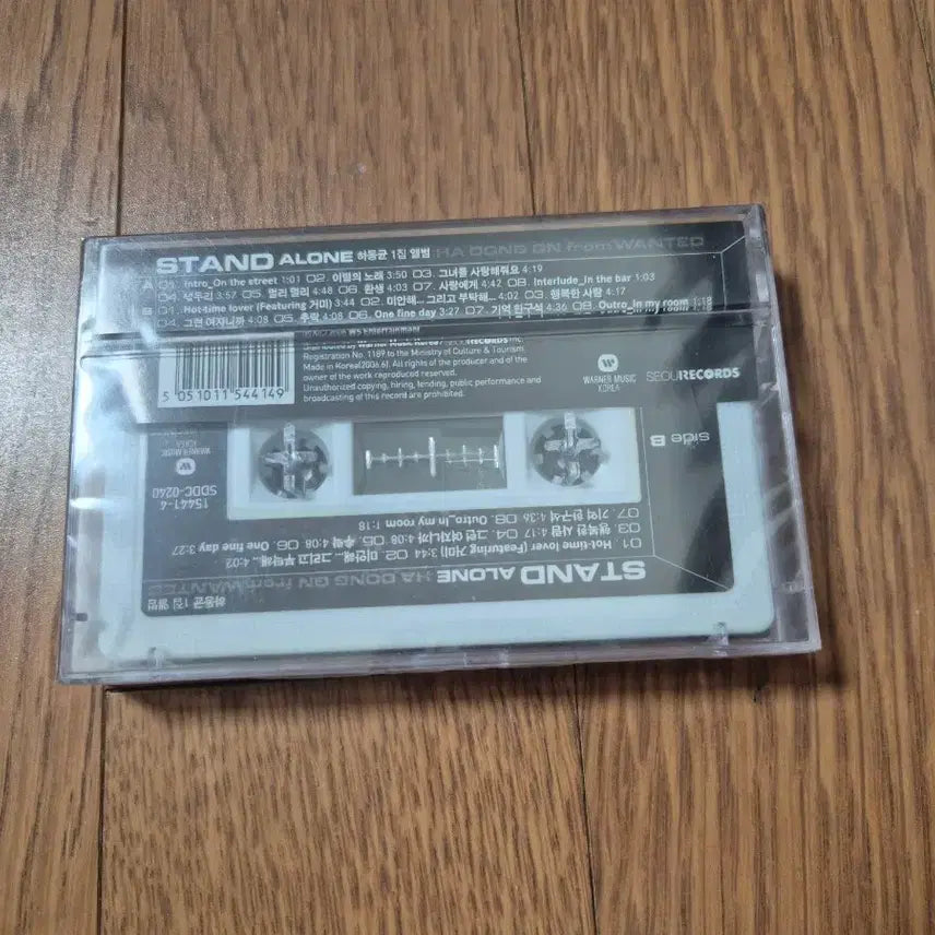[BUNJANG] Ha Dong Kyun 1 Cassette Tape (Sealed) / (미개봉 카세트)하동균1 카세트테이프