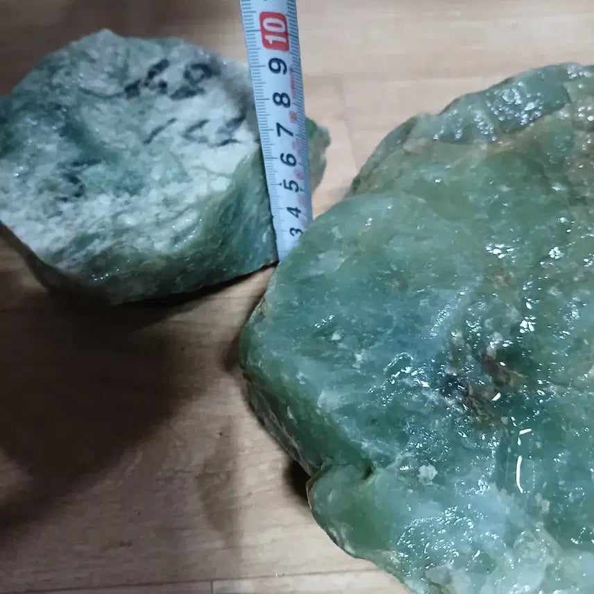 [BUNJANG] Jade Stone Rough Gemstones (Set of 3) / 옥돌 원석 3점일괄