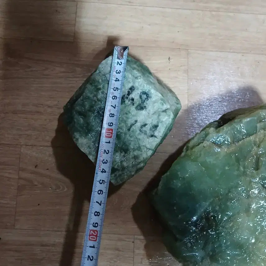 [BUNJANG] Jade Stone Rough Gemstones (Set of 3) / 옥돌 원석 3점일괄