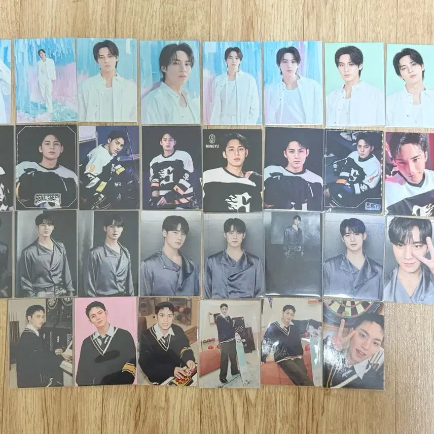 [BUNJANG] SEVENTEEN Mingyu Japan Trading Card Set / 세븐틴 민규 일본 트레카 세트