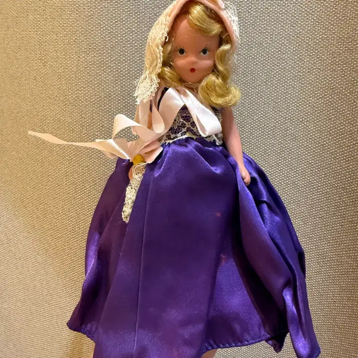 [BUNJANG] Vintage Nancy &amp; Storybook Doll Purple / 빈티지 낸시앤스토리북 인형 퍼플 보라