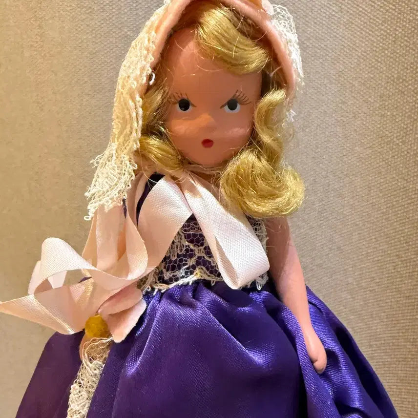[BUNJANG] Vintage Nancy &amp; Storybook Doll Purple / 빈티지 낸시앤스토리북 인형 퍼플 보라