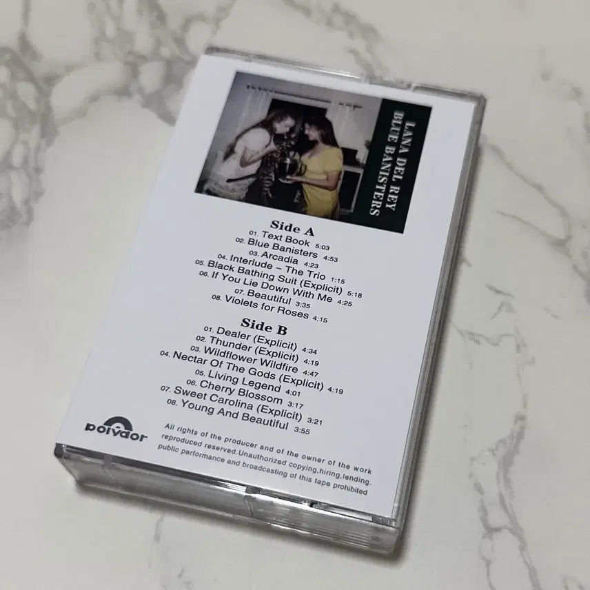[BUNJANG] Lana Del Rey Blue Banisters Cassette Tape / 라나 델 레이 Blue Banisters 카세트 테이프