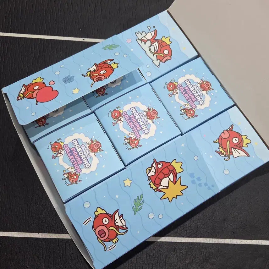 [BUNJANG] Moolungdowon Koi Fish Collection 7-Piece Figure Set (Sealed Full Box) / 무릉도원 잉어킹 컬렉션 7종 피규어 (미개봉 풀박스)