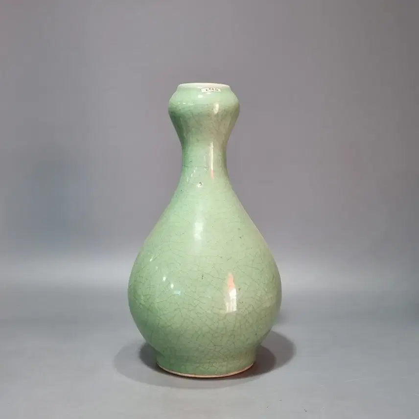 [BUNJANG] Antique Celadon Crackle Glaze San Du Bottle (Height 37cm) / 골동품 청자 빙렬 산두병. 고37