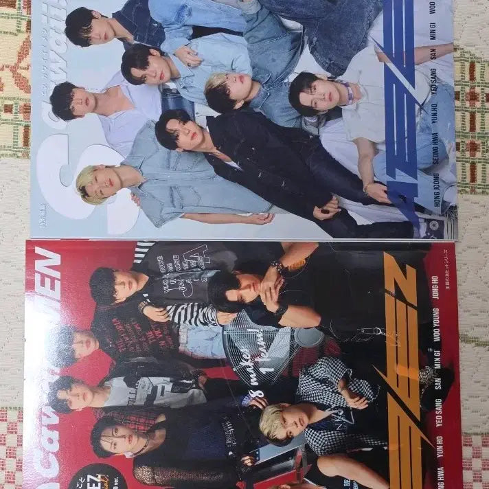 [BUNJANG] ATEEZ Japanese Magazine Bundle Set / 에이티즈 일본 판매 잡지 ATEEZ 2종 일괄