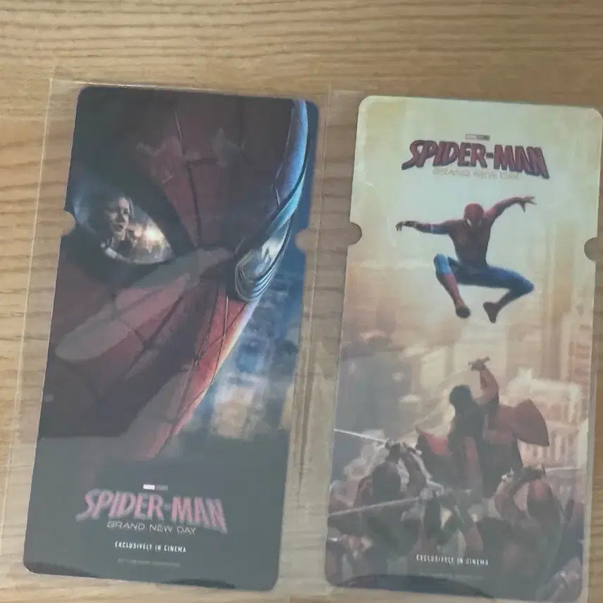 [BUNJANG] Spider-Man Brand New Day Special Ticket Set (2 types) &amp; Pin Badge / 스파이더맨 브랜뉴 데이 스페셜티켓 2종 1세트 / 핀뱃지