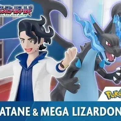 [BUNJANG] Bandai Pokemon Scale World Platane &amp; Mega Charizard X / 반다이 포켓몬 스케일월드 플라타느 &amp; 메가 리자몽 X